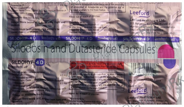 Sildohyp D 4/0.5mg Capsule 10s