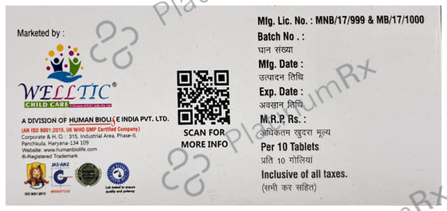 Myzolix 50mg Tablet DT