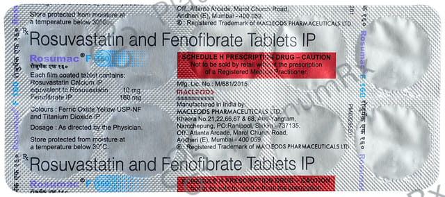 Rosumac F 160mg/10mg Tablet