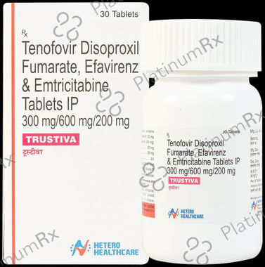 Trustiva 600/200/300mg Tablet 30s