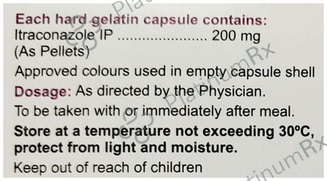 Itracip 200mg Capsule 10s