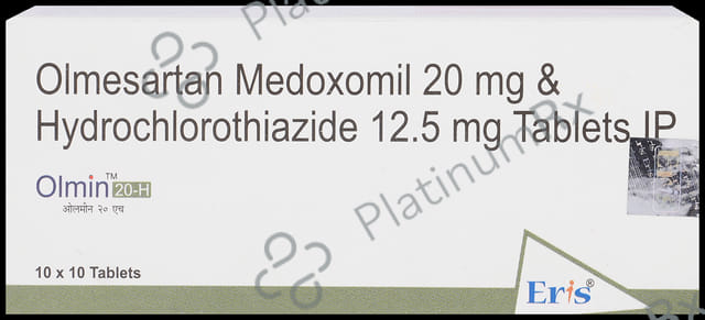 Olmin 20 H 12.5/20mg Tablet 10s
