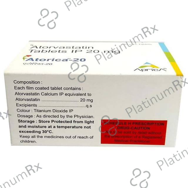 Atorica 20 Tablet 10 Tablet