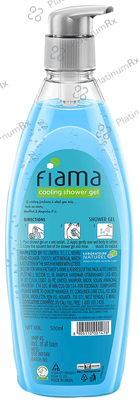 Fiama Menthol & Magnolia Cooling Shower Gel 500 ml