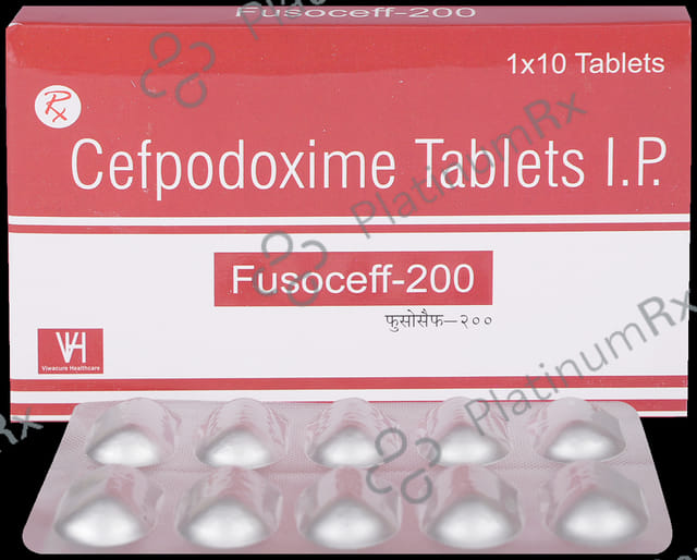 Fusoceff 200mg Tablet 10s