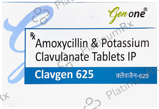 Clavgen 625 Tablet