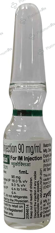 Nucoxia 90mg Injection 1s