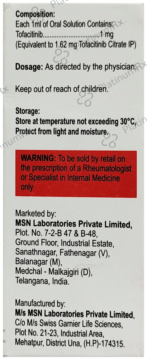 Tofadoz 1mg Solution 100ml