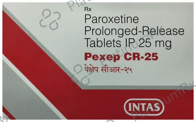 Pexep CR 25mg PR Tablet 15s