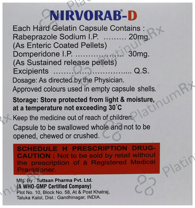 Nirvorab-D Capsule SR