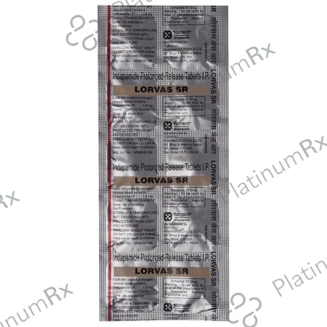 Lorvas SR 1.5mg Tablet 10s