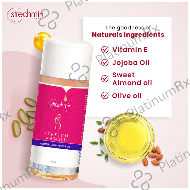 Strechmin Stretch Marks Cream with Vitamin E 60 Cream