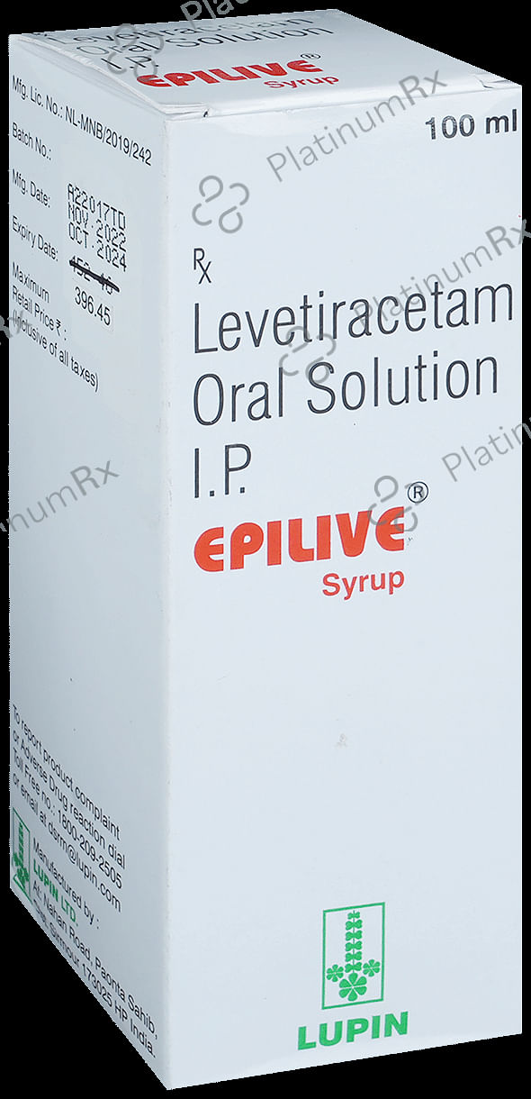 Epilive 100mg Oral Solution 100ml