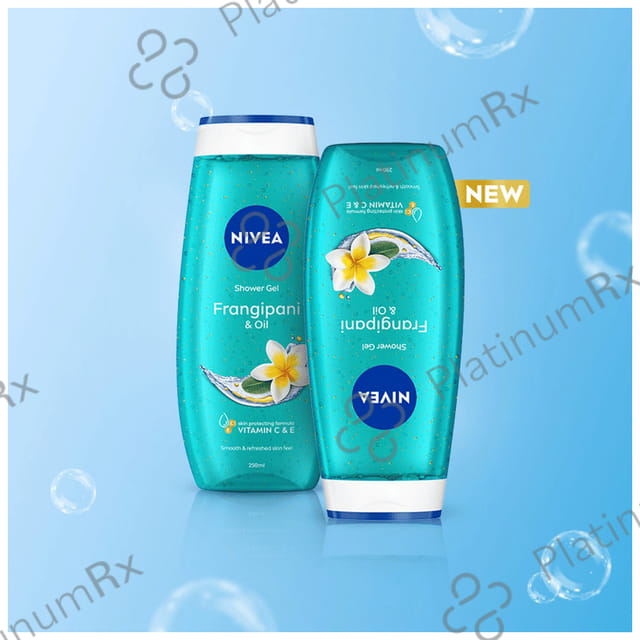 Nivea Nivea Shower Gel Frangipani & Oil 125 ml