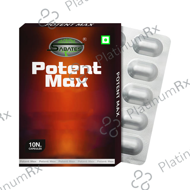 Sabates Potent Max Capsule 10 capsules