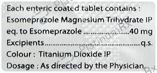 Esolyst 40mg Tablet 10s