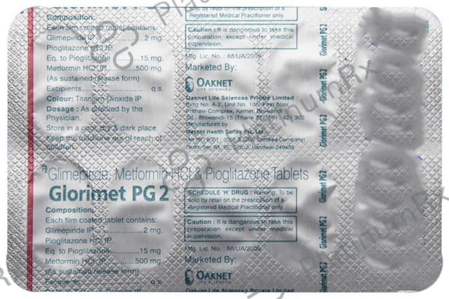 Glorimet PG 2 Tablet