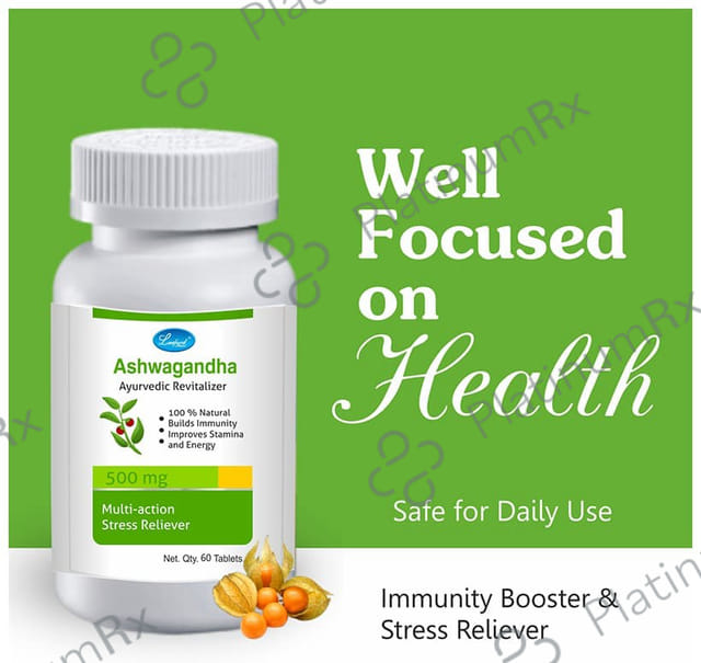 Leeford Ashwagandha Ayurvedic Tablet for Immunity, Stamina and Energy