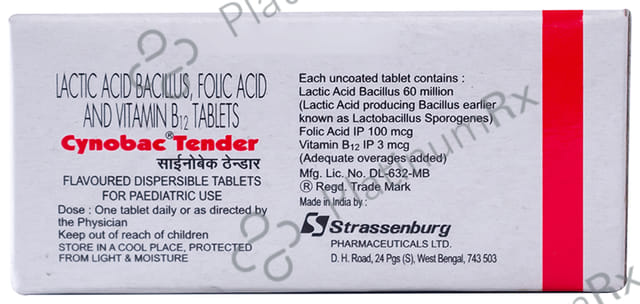 Cynobac Tender Tablet 10s