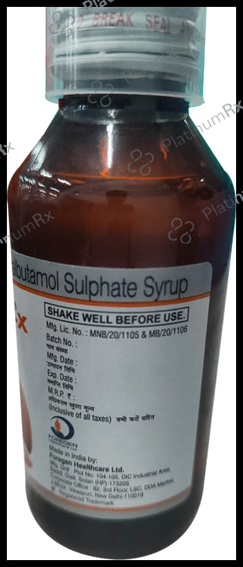 Citikof X Syrup Sugar Free 100ml