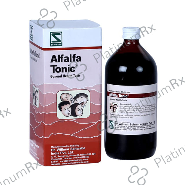 Dr Willmar Schwabe India Alfalfa General Health Tonic
