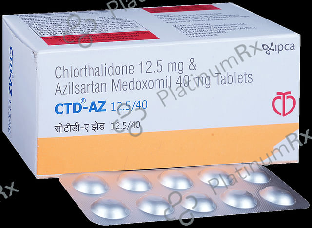 CTD AZ 40/12.5mg Tablet 10s