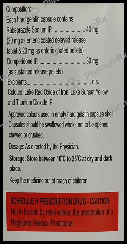 Mac Rabonik DSR 30/40mg Capsule DR 15s