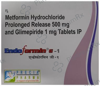 Endoformin G 1/500mg Tablet PR 15s
