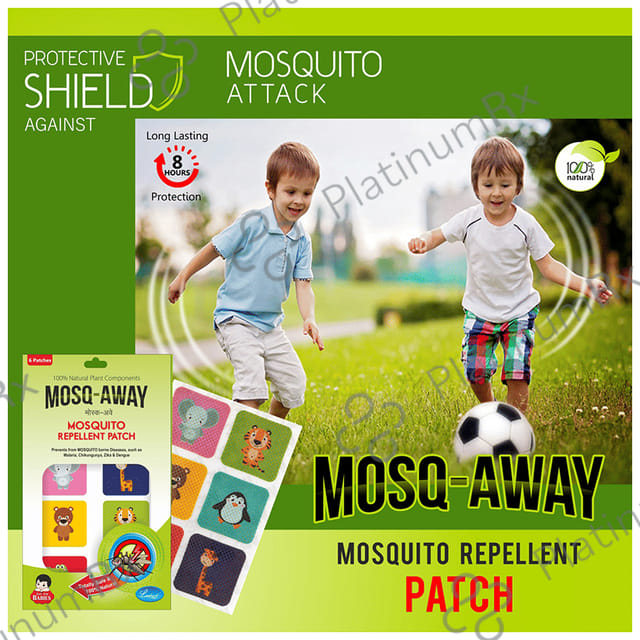 Leeford Mosq-Away Mosquito Repellent Patch