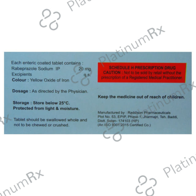 Rabnova 20mg Tablet