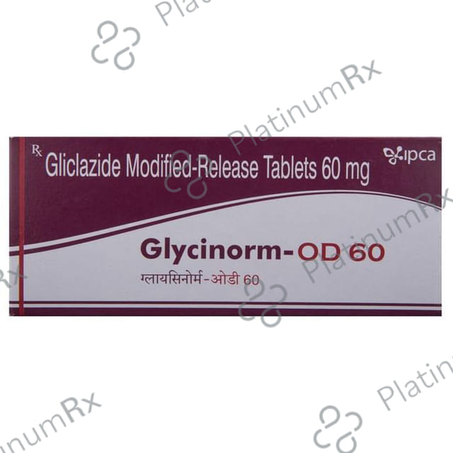 Glycinorm OD MR 60mg Tablet 10s