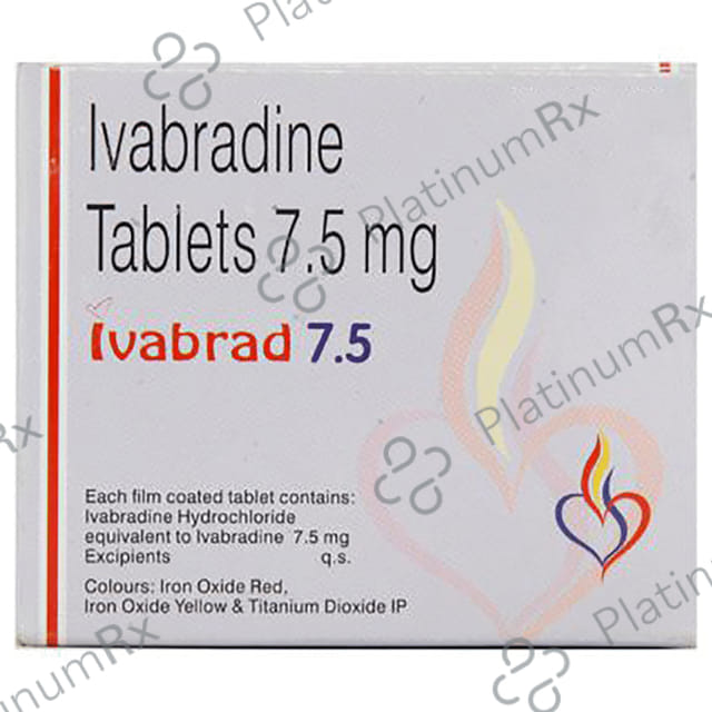 Ivabrad 7.5mg Tablet 15s