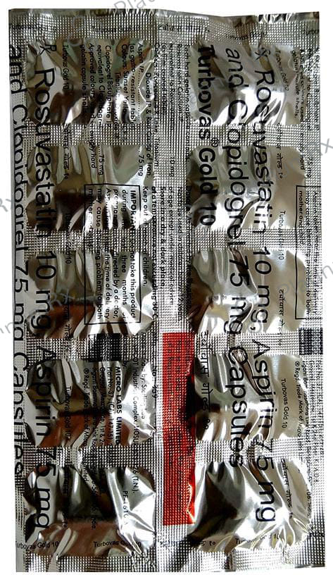 Turbovas Gold 10/75/75mg Capsule 10s