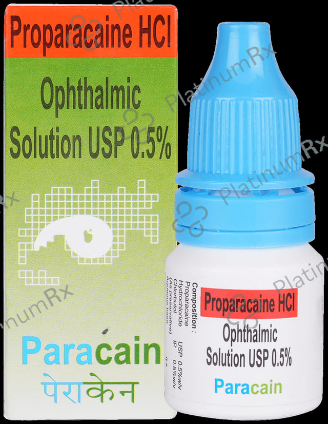 Paracain 0.5% Eye Solution 5ml