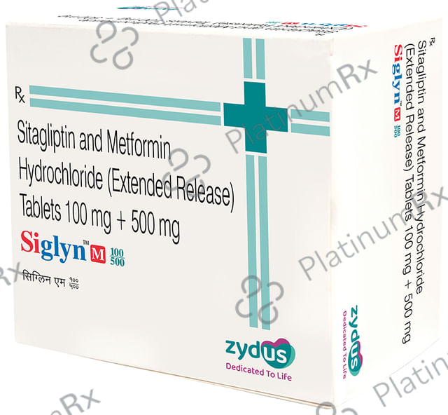 Siglyn M 100/500mg Tablet ER 10s