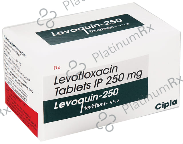 Levoquin 250mg Tablet 5s
