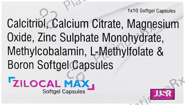 Zilocal Max Softgel Capsule 10s