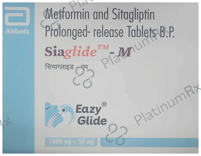 Siaglide M 1000/50mg Tablet PR 15s