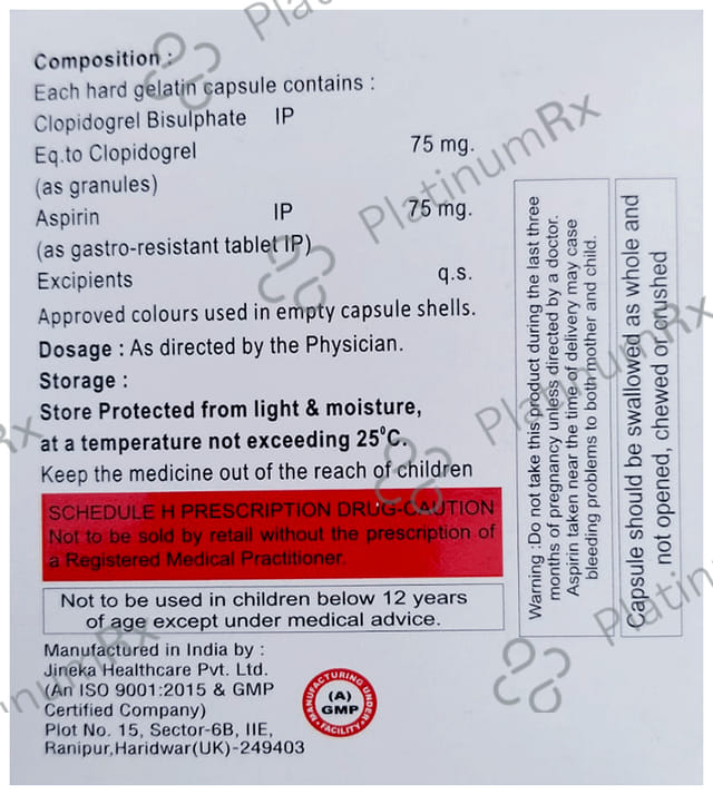 Cloradin 75/75mg Tablet 10s