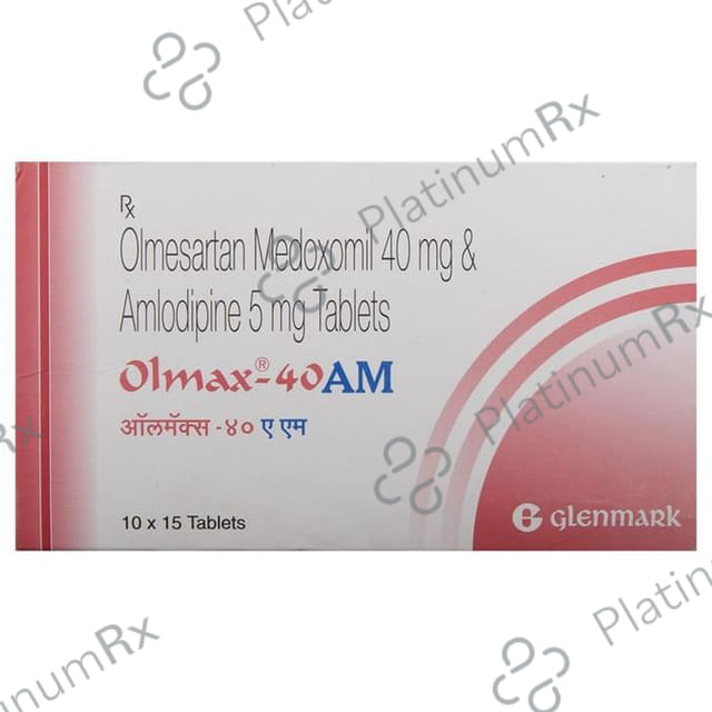 Olmax 5/40mg AM Tablet 15s