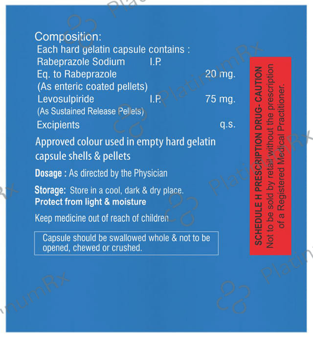 Rabolik LSR 75/20mg Capsule 10s