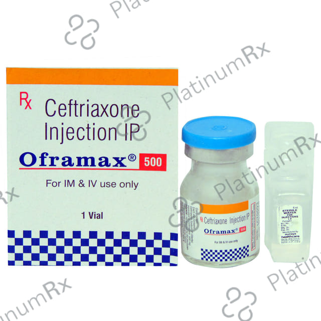 Oframax 500mg Injection