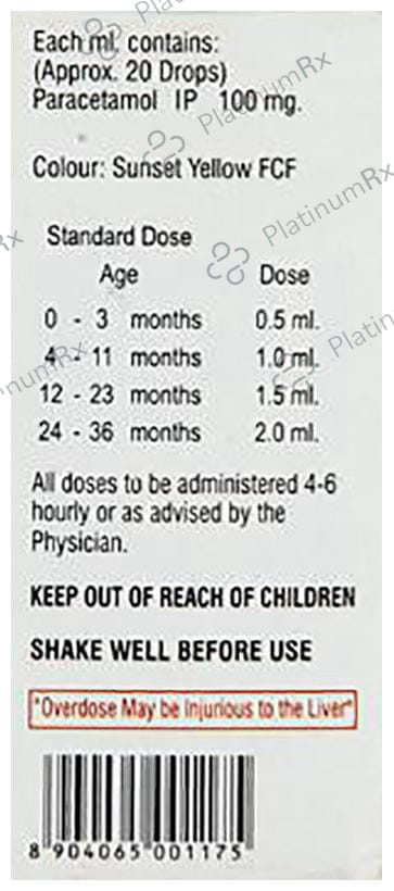 Medomol 100mg Drop 15ml
