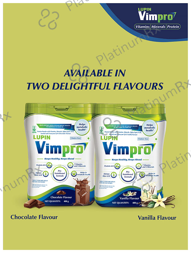 Vimpro Vanilla Powder 400gm