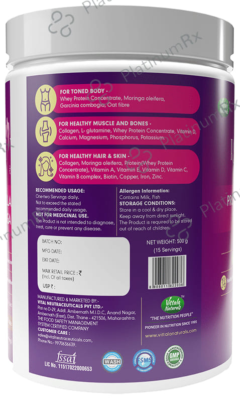 Vittalanaturals Rekhiv Powder for Women Coffee