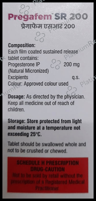 Pregafem SR 200 Tablet