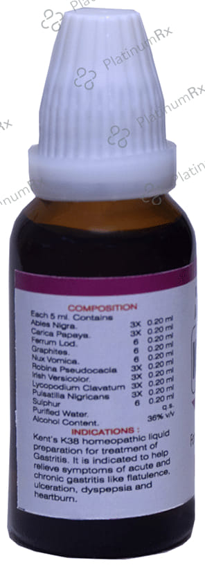 Kent's K38 Gastritis Oral Drops