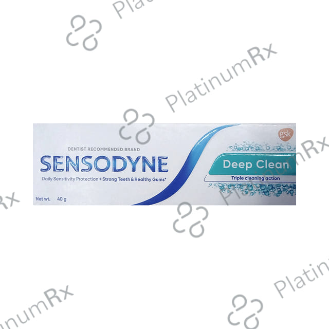 Sensodyne Deep Clean Sensitive Toothpaste 40gm