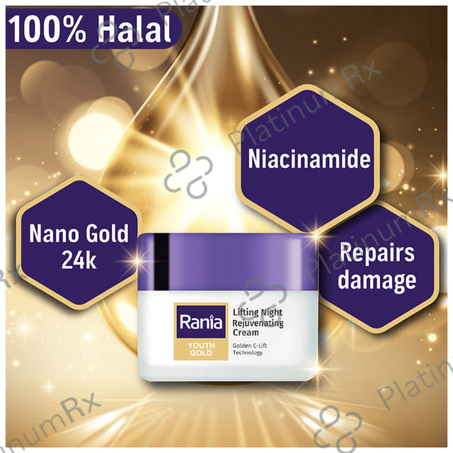 Rania Youth Gold Lifting Night Rejuvenating Cream