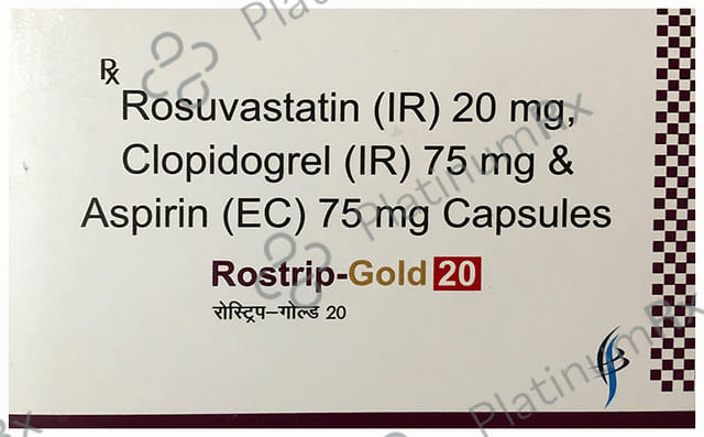 Rostrip Gold 20mg Capsule IR 10s